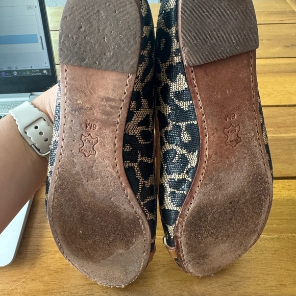 Tory Burch Aaden Ballet Flat Leopard Print Size 6 - Picture 6 of 6